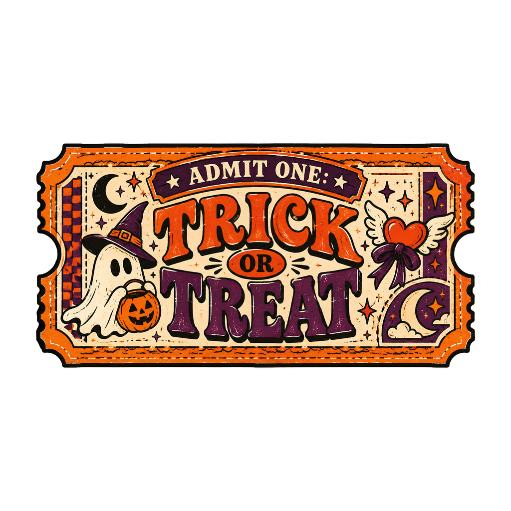 Trick Or Treat Ticket