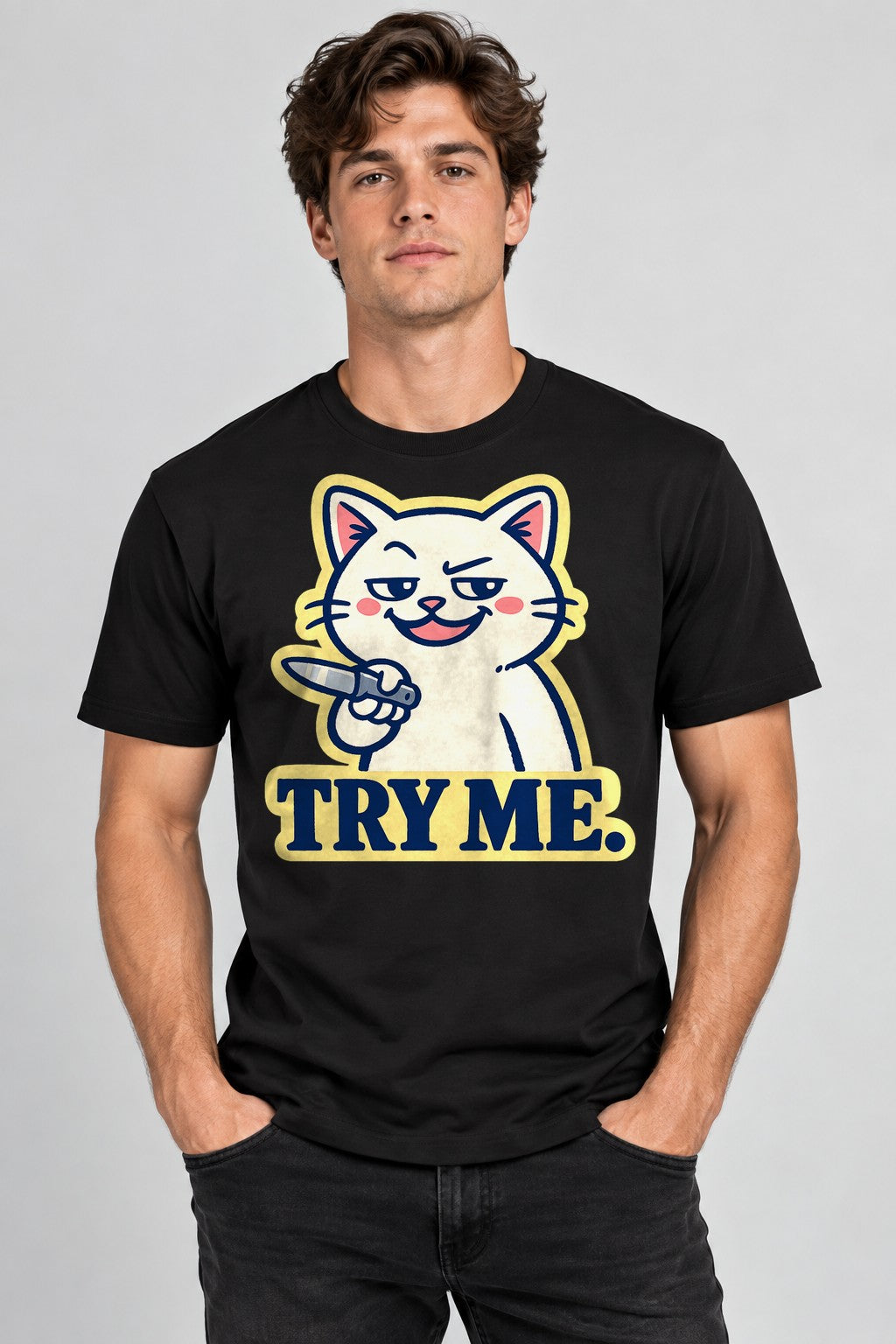 Try Me Cat - Black