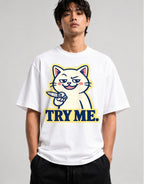 Try Me Cat - White