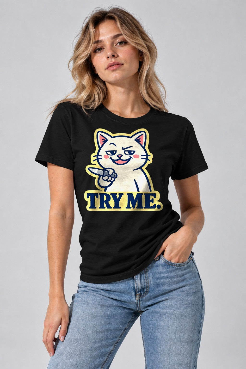 Try Me Cat - Black