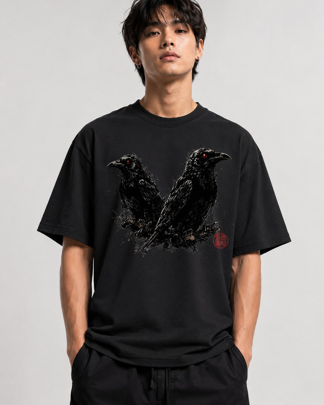 Twin Ravens - Black