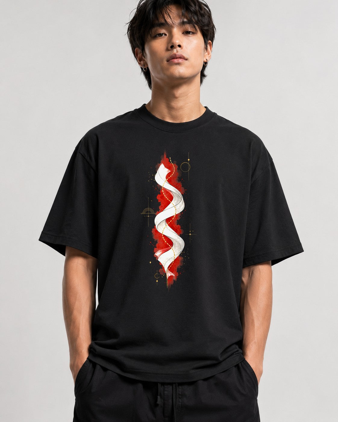 Twisted Ribbon - Black
