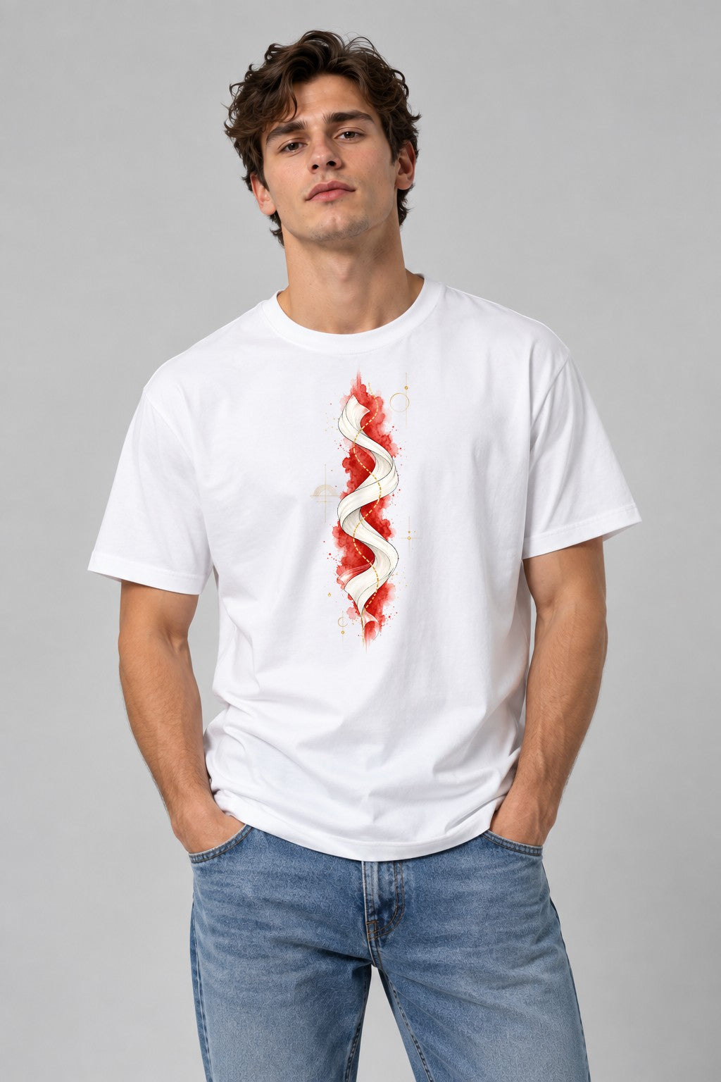 Twisted Ribbon - White