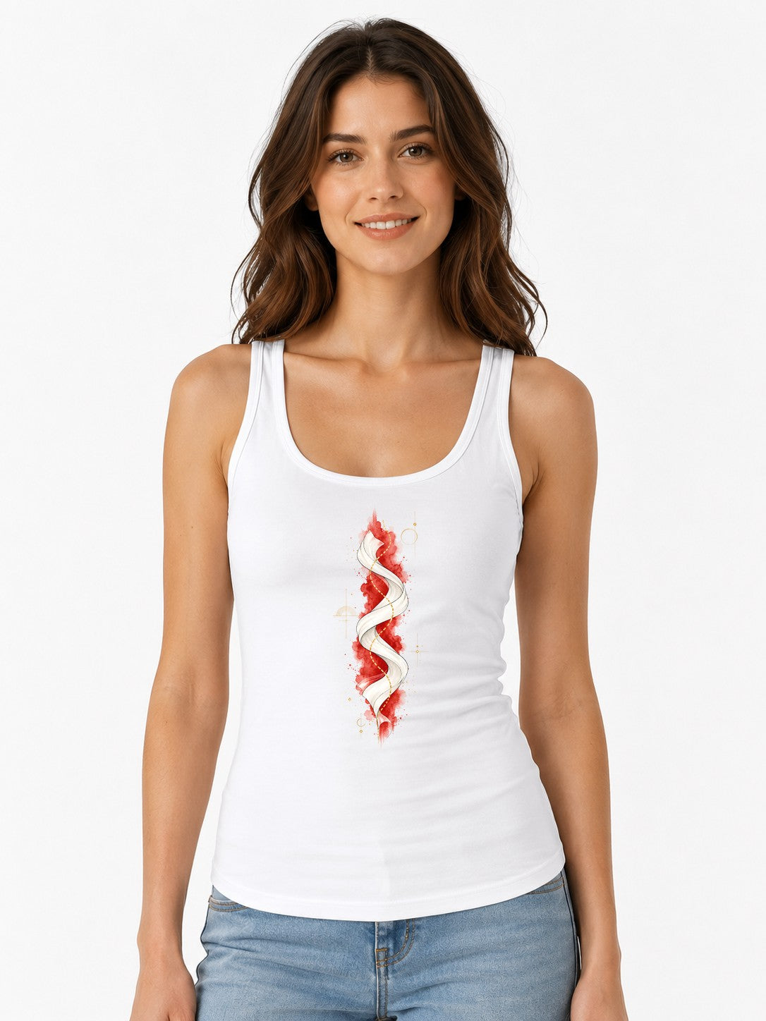 Twisted Ribbon - White