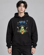 UFO Is Just A Normal Day Funny Pug A - Black