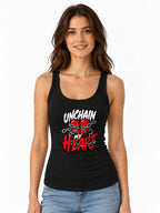 Unchain My Heart Graphic Tee - Bold Street Art Style Design - Black