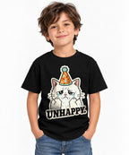 Unhappy Birthday Cat - Black