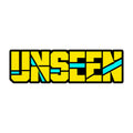 Unseen Bold Graphic Tee - Retro Yellow Streetwear Typography