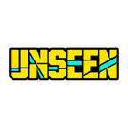 Unseen Bold Graphic Tee - Retro Yellow Streetwear Typography