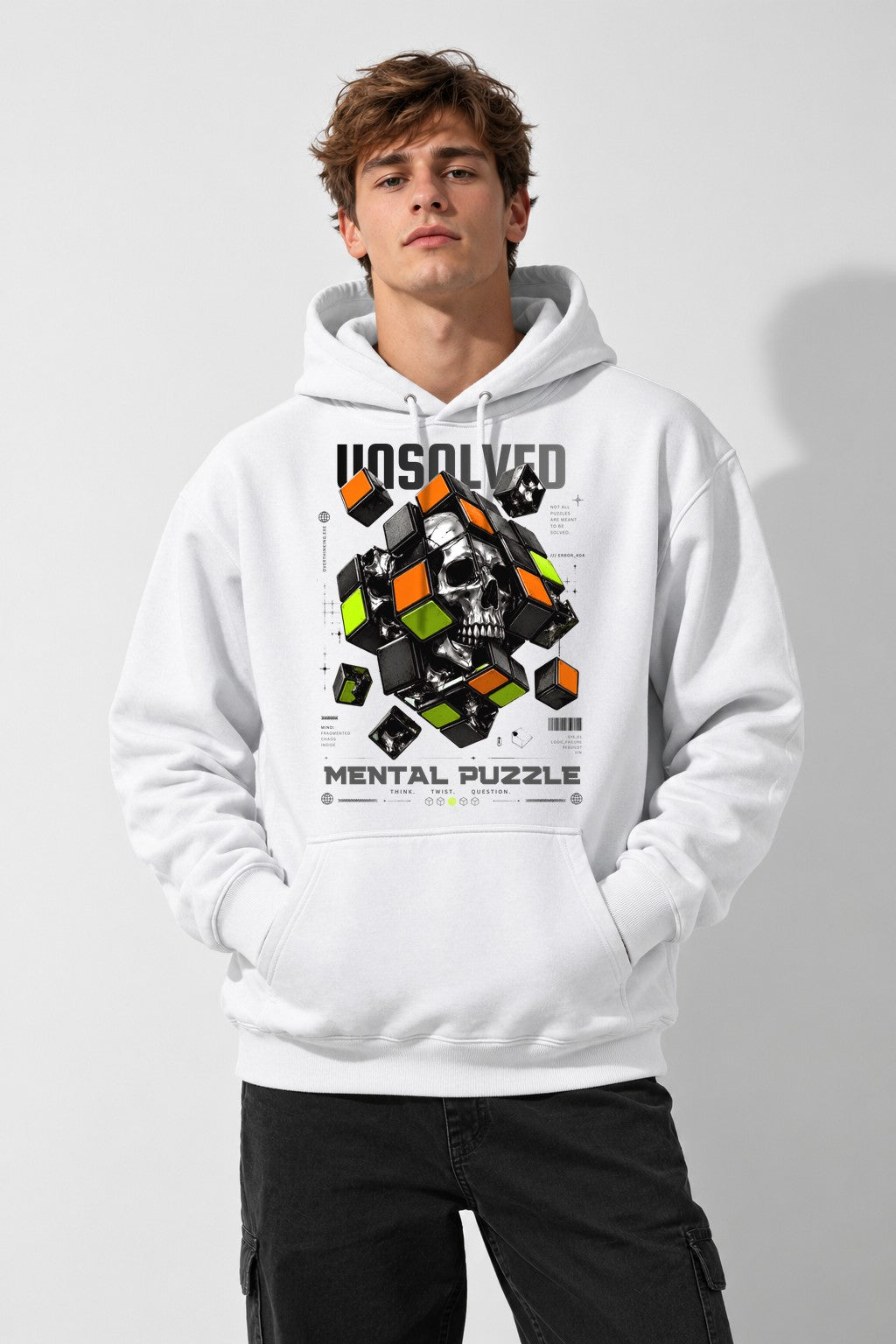Unsolved Mental Puzzle - White
