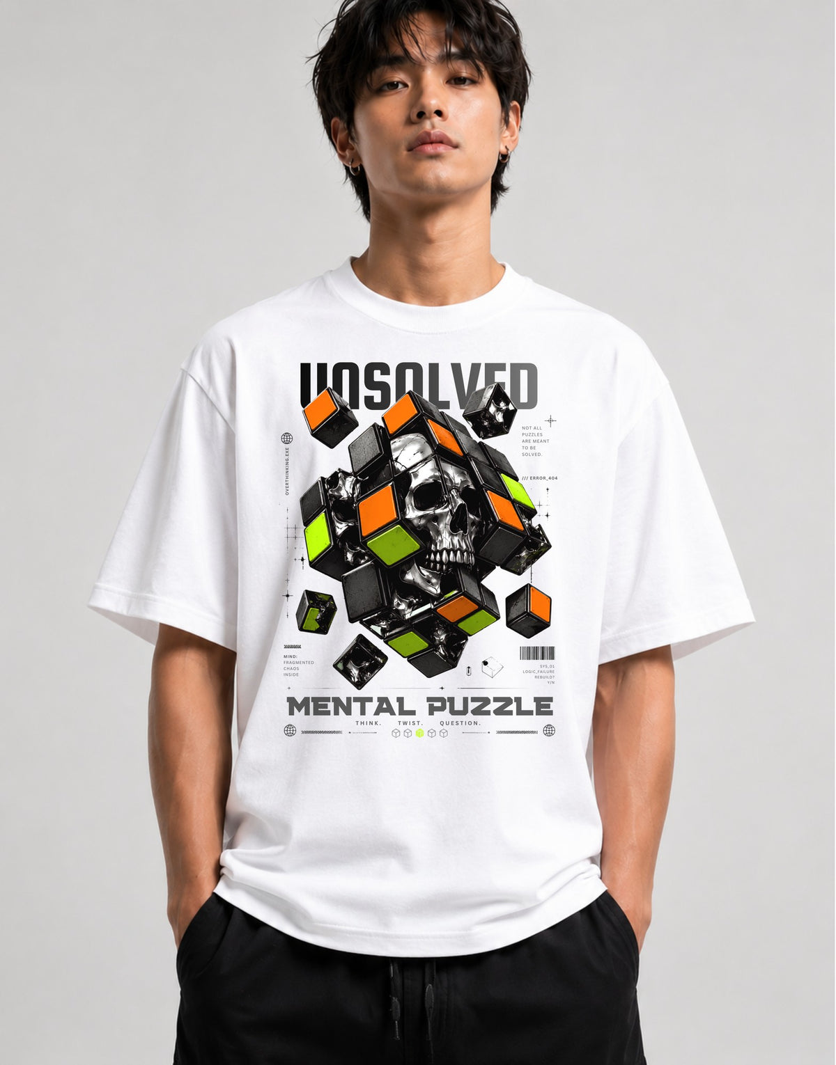 Unsolved Mental Puzzle - White