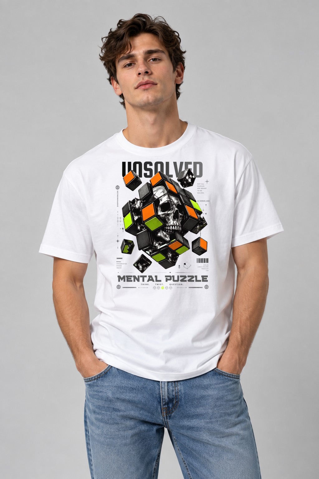 Unsolved Mental Puzzle - White