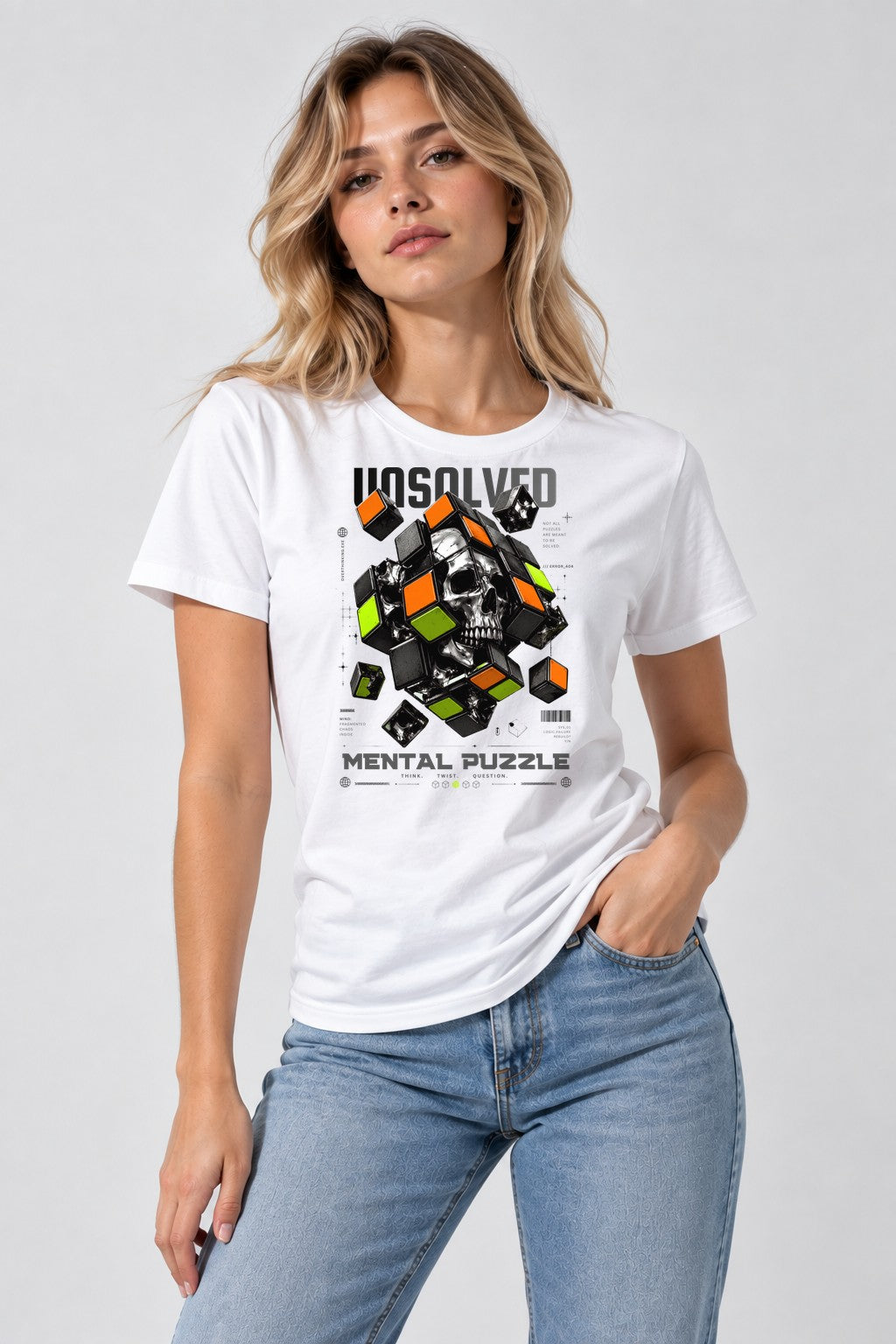 Unsolved Mental Puzzle - White