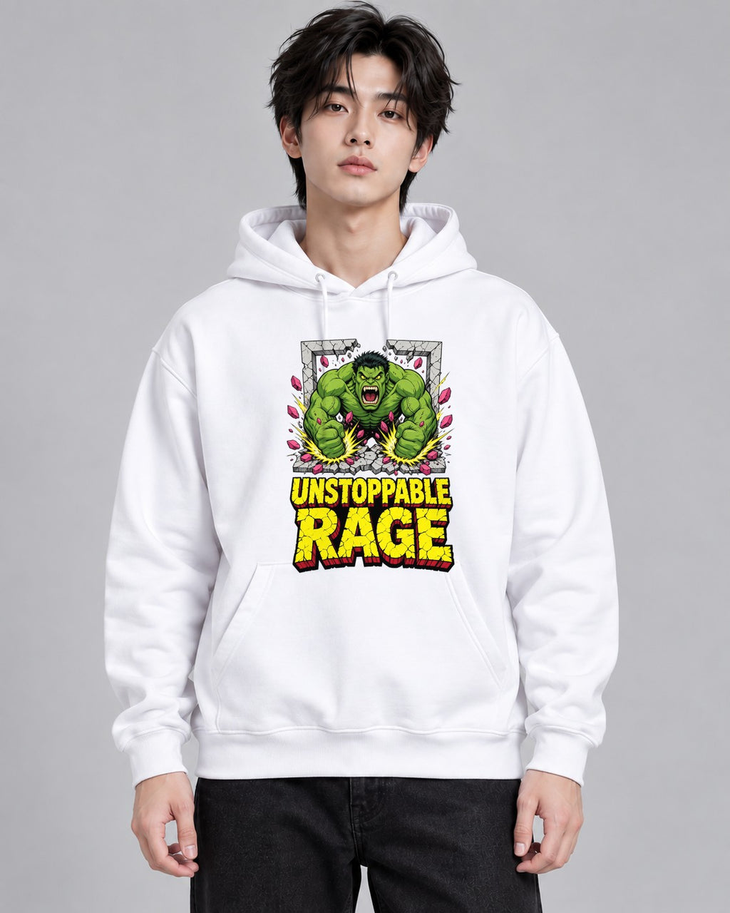 Unstoppable Rage - White