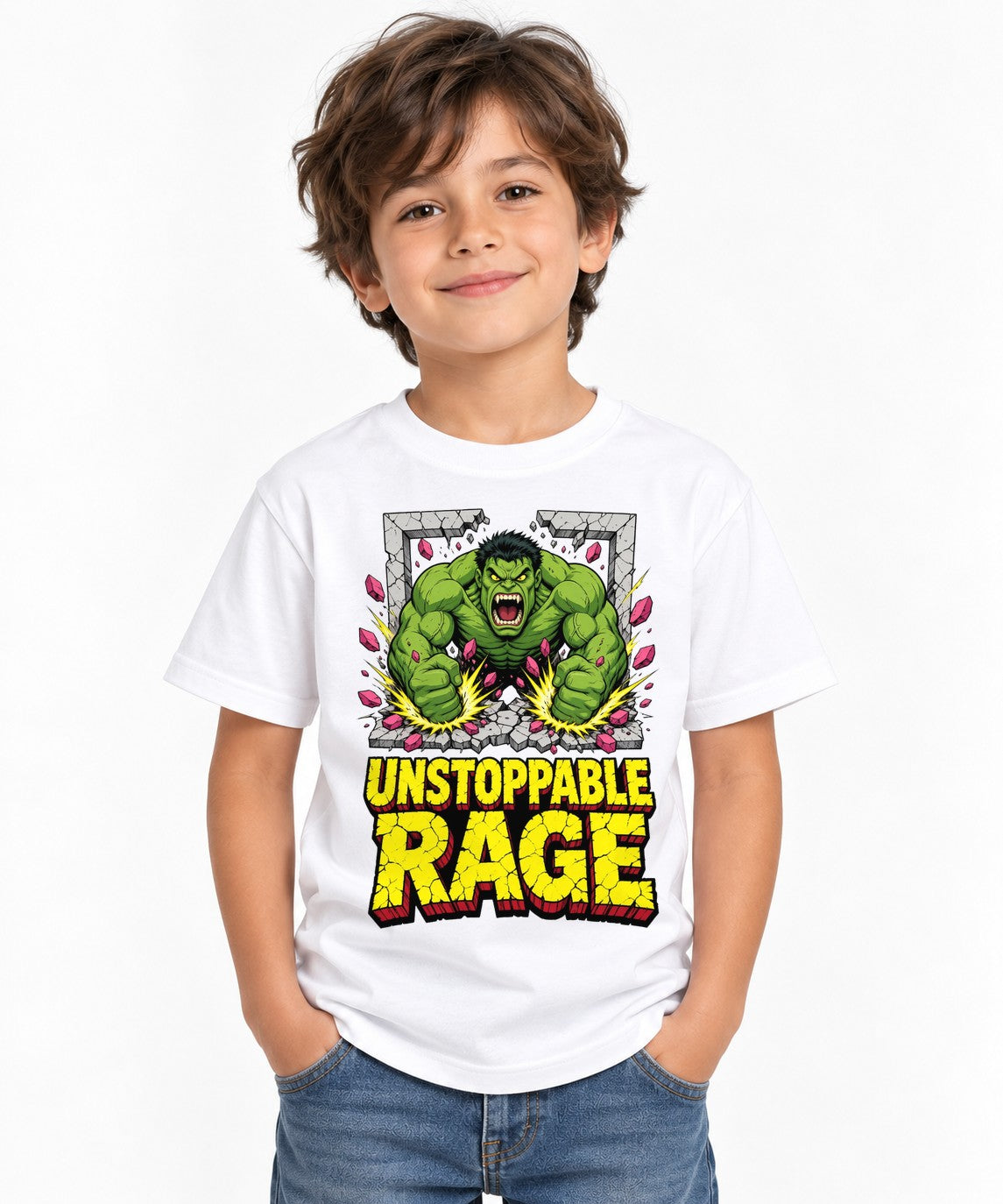 Unstoppable Rage - White
