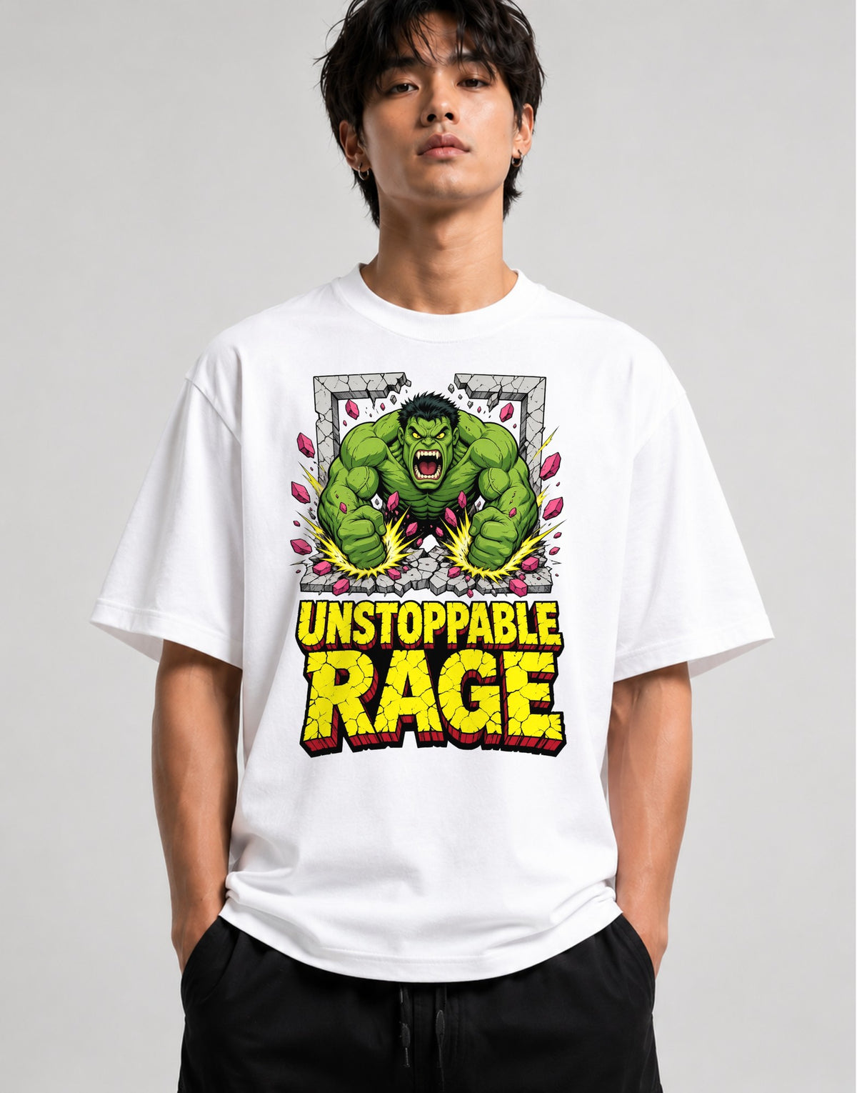 Unstoppable Rage - White