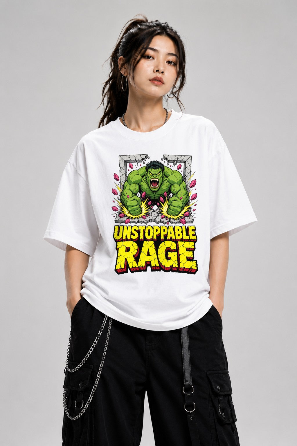 Unstoppable Rage - White