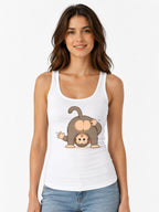 Upside Down Monkey - White