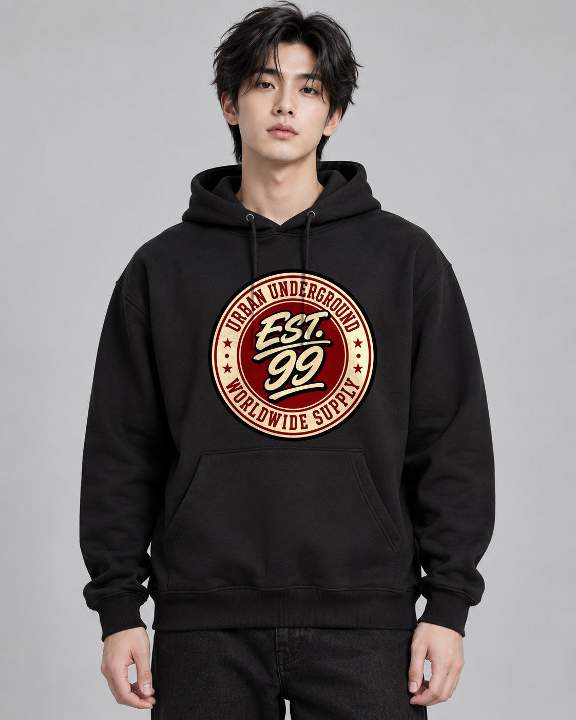 Urban Underground Badge - Black