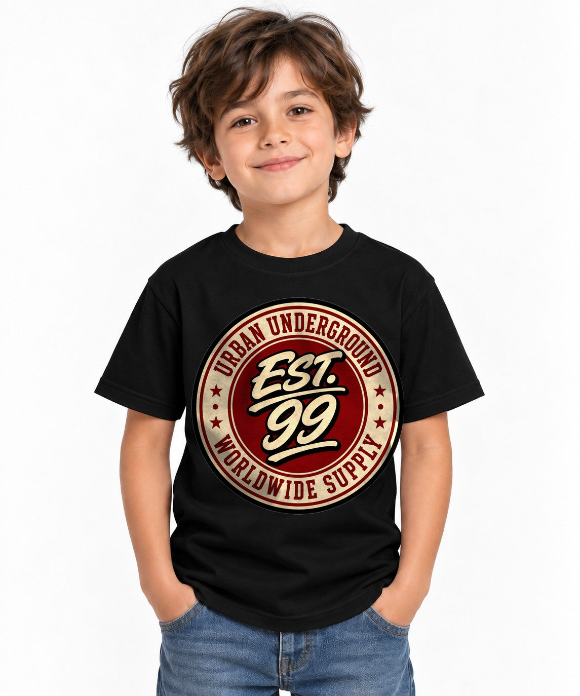 Urban Underground Badge - Black