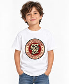 Urban Underground Badge Vintage Streetwear Graphic Tee - White