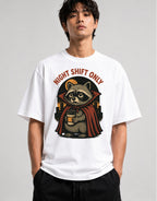 Vampire Cape Raccoon - White