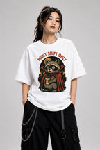 Vampire Cape Raccoon - White