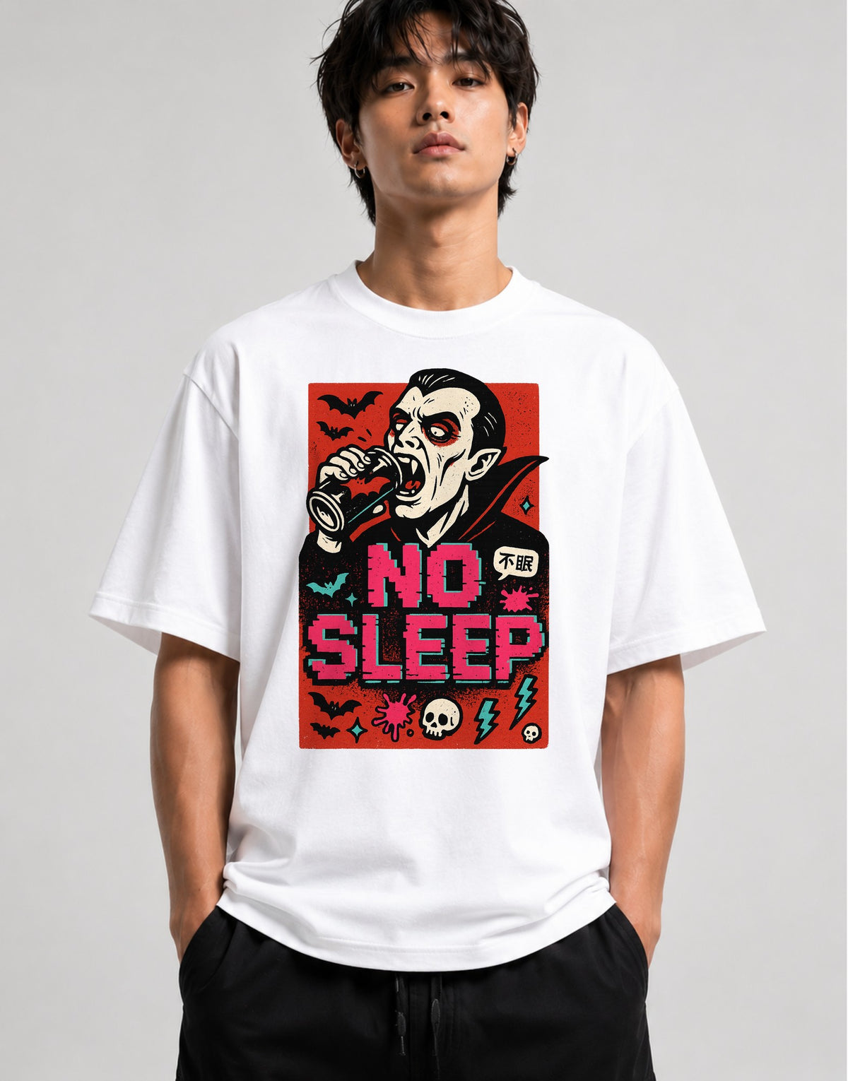Vampire Energy Drain - White
