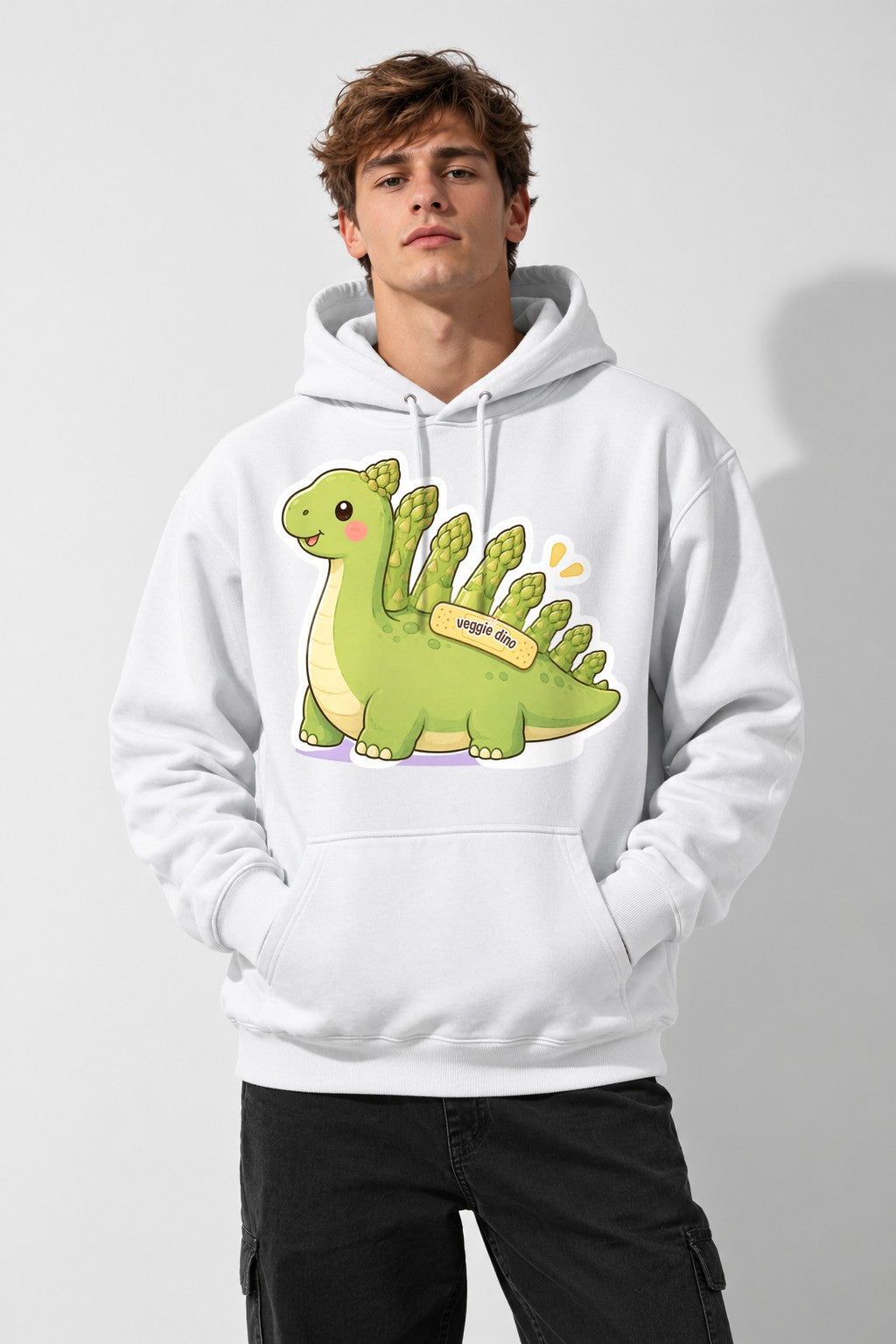 Veggie Dino - White