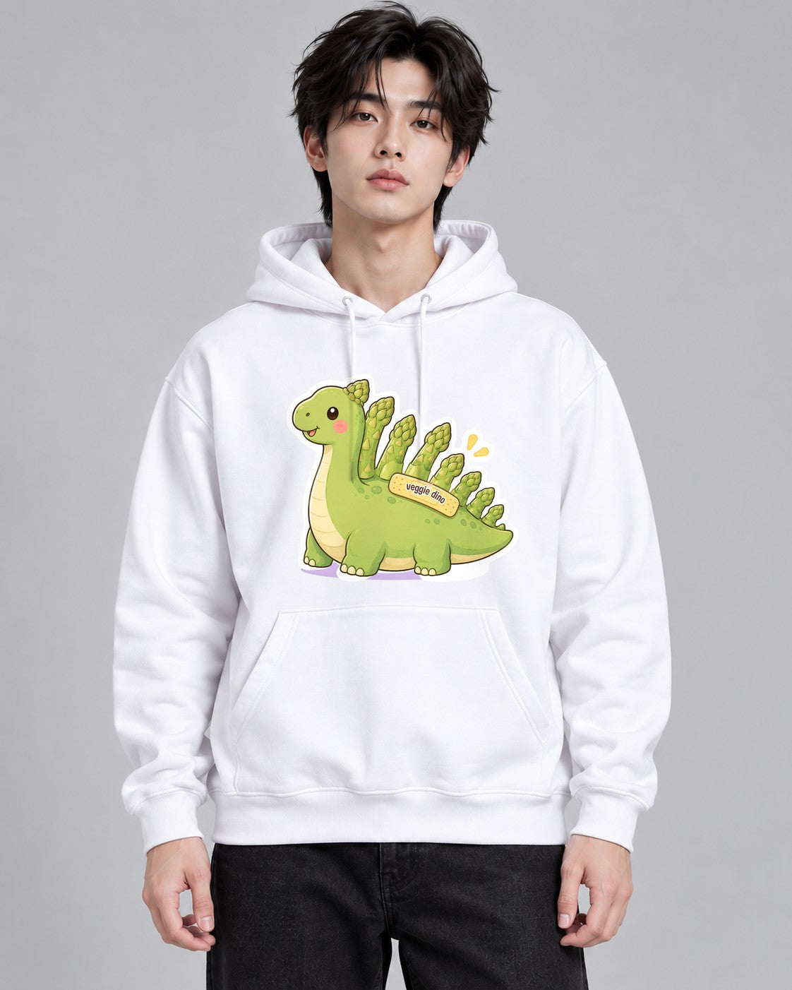 Veggie Dino - White