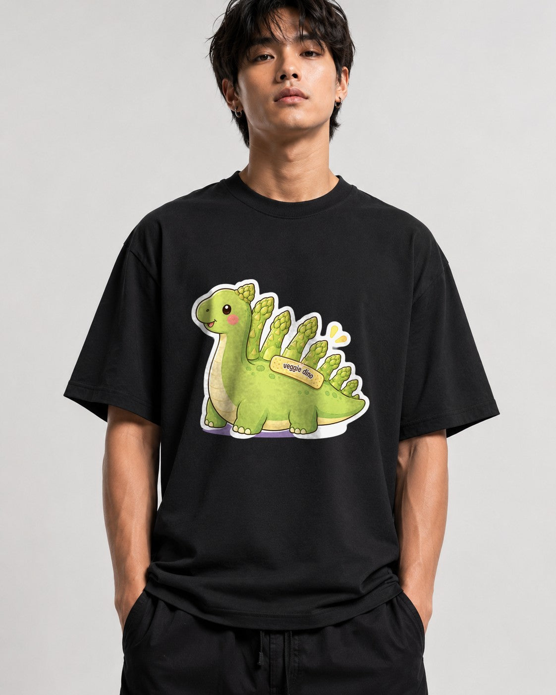 Veggie Dino - Black