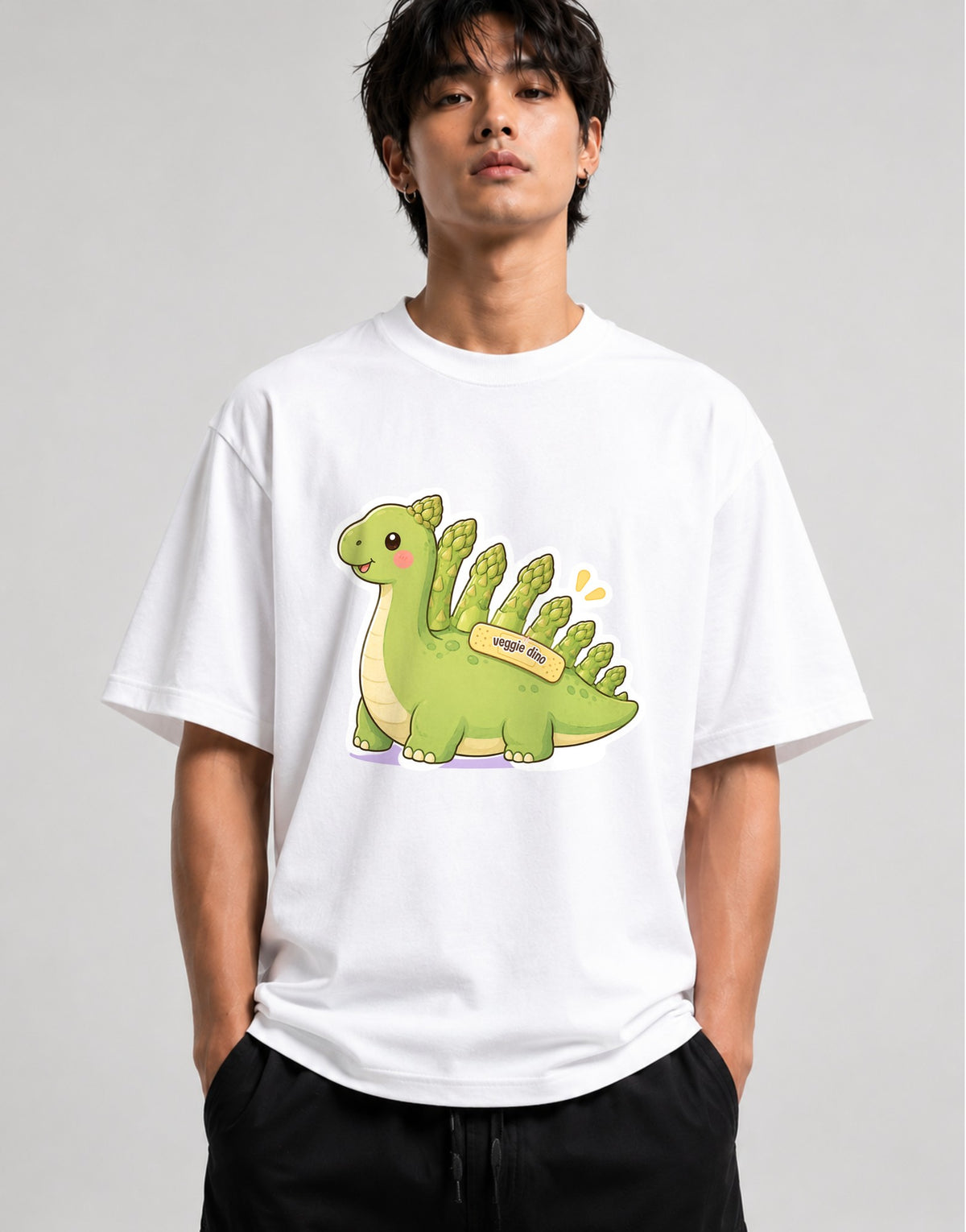 Veggie Dino - White