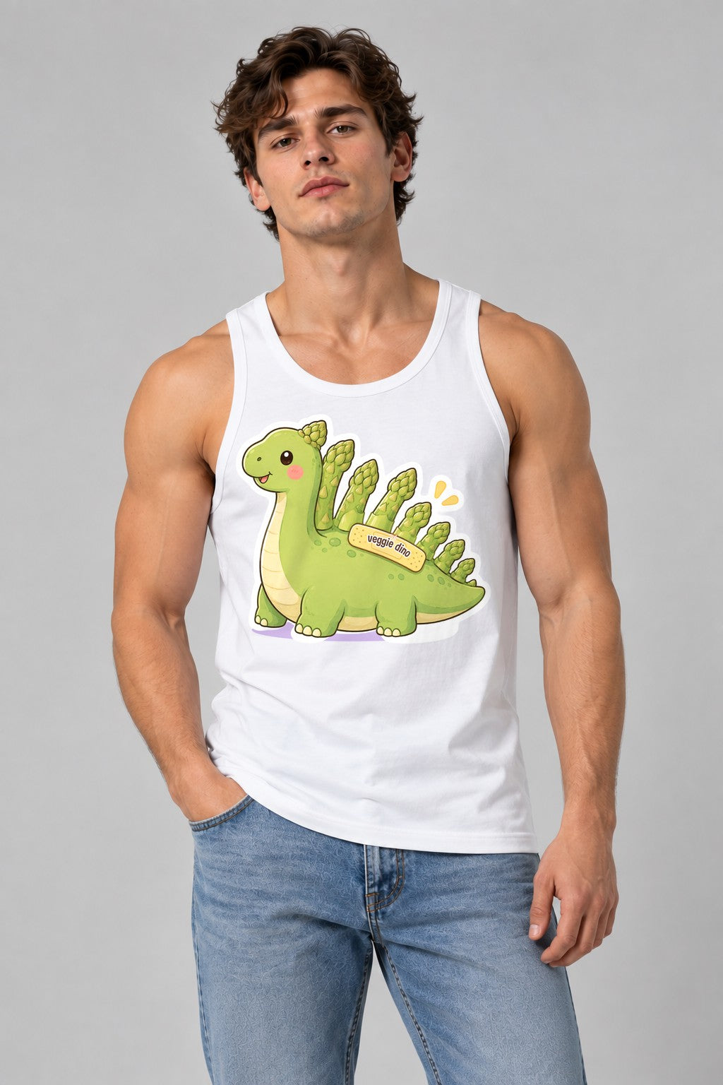 Veggie Dino - White