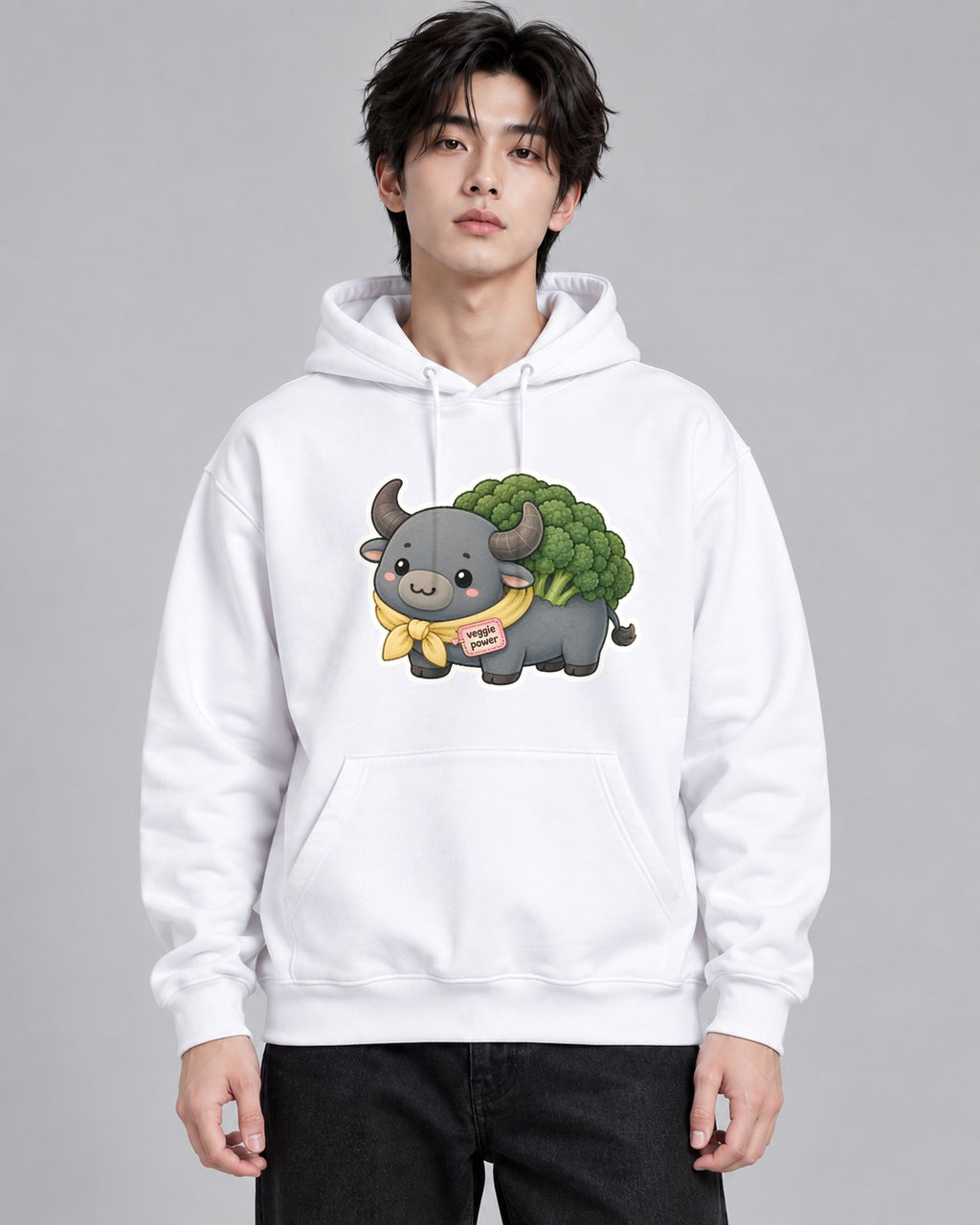 Veggie Power Buffalo - White