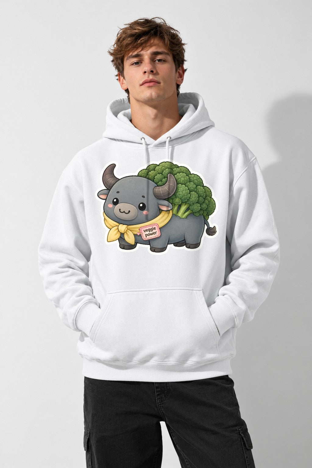 Veggie Power Buffalo - White