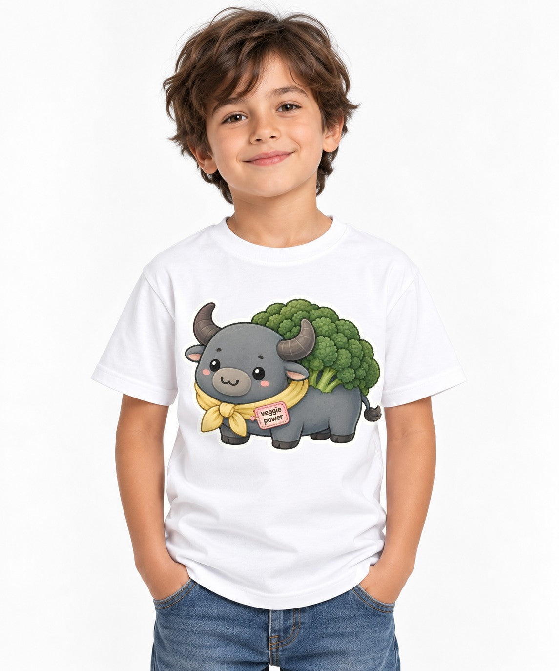 Veggie Power Buffalo - White
