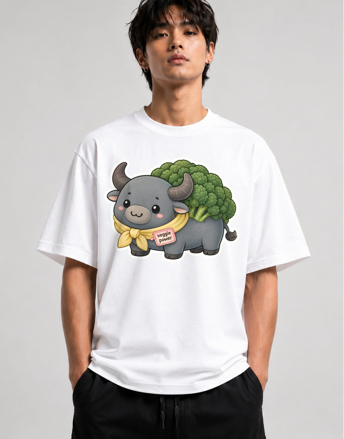 Veggie Power Buffalo - White