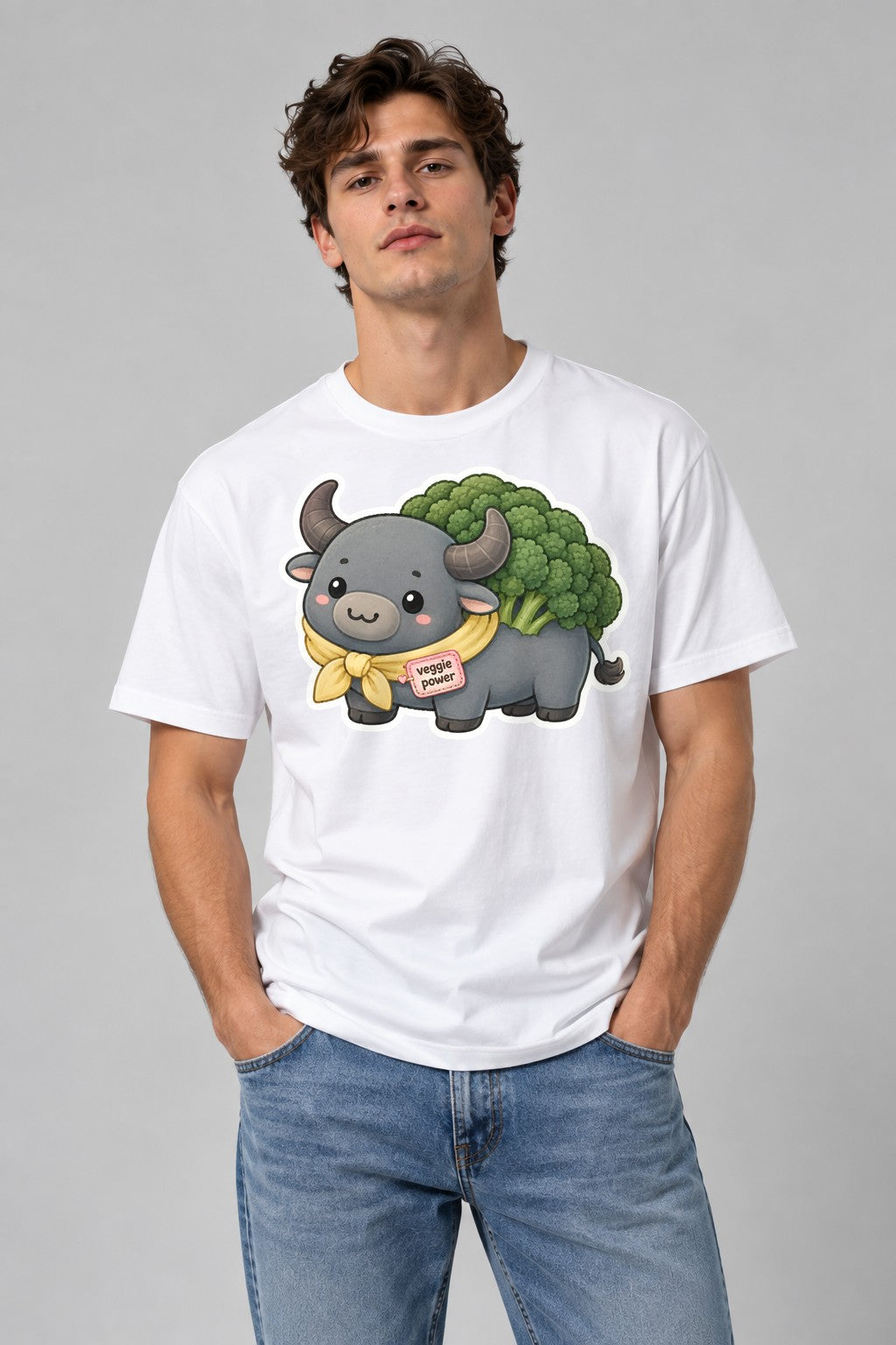 Veggie Power Buffalo - White