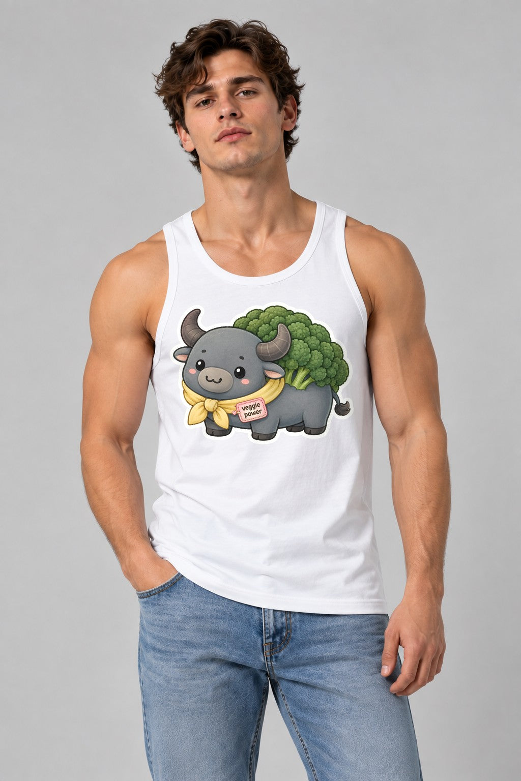 Veggie Power Buffalo - White