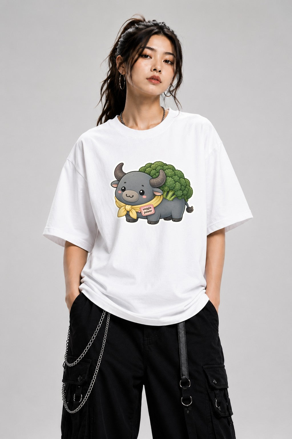 Veggie Power Buffalo - White