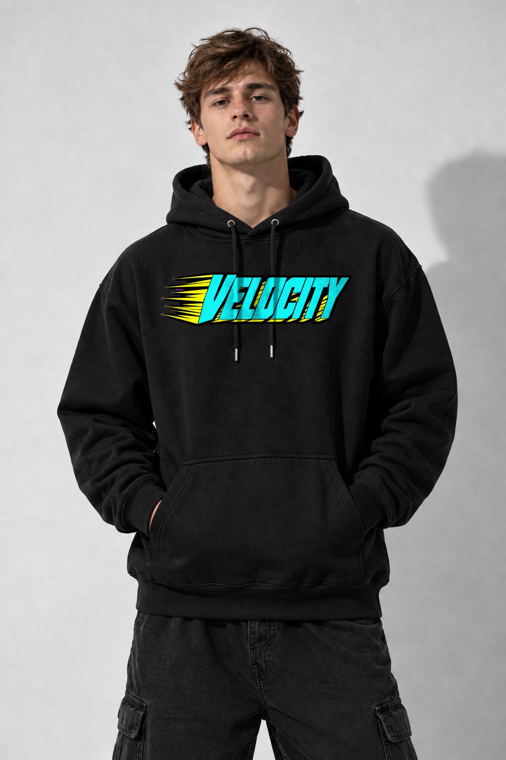 Velocity Speed Logo - Black