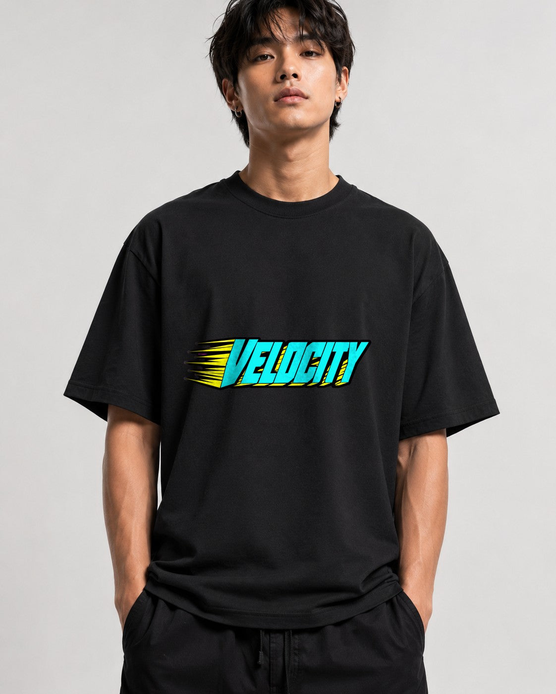 Velocity Speed Logo - Black