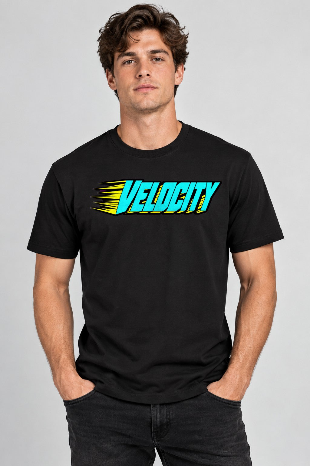 Velocity Speed Logo - Black