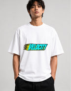 Velocity Speed Logo - White