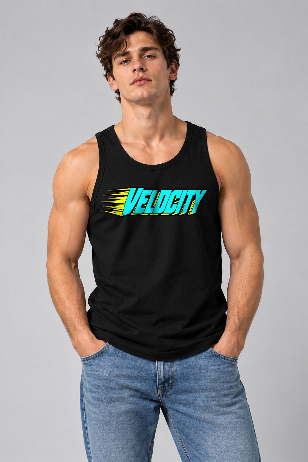 Velocity Speed Logo - Black