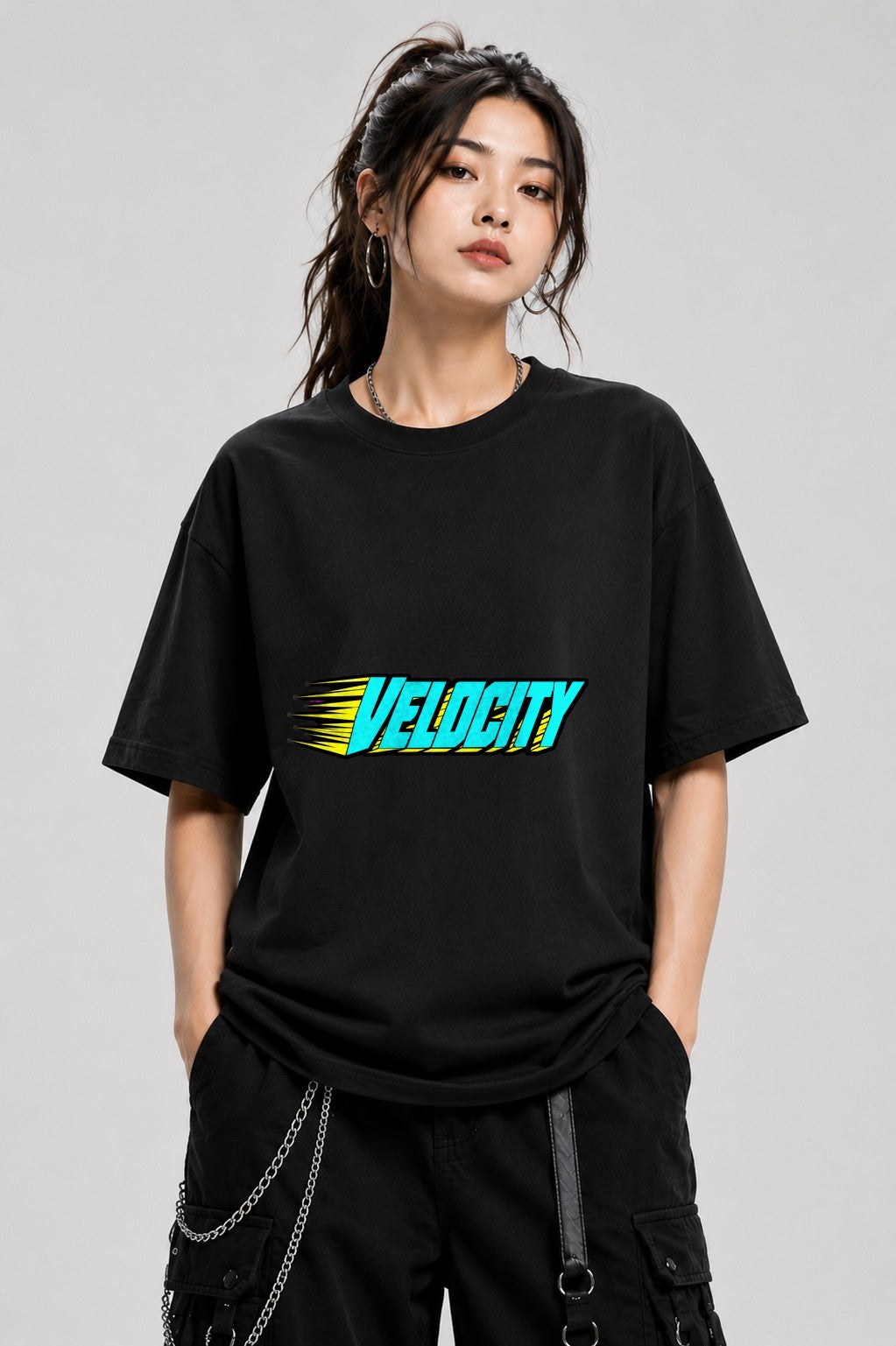 Velocity Speed Logo - Black