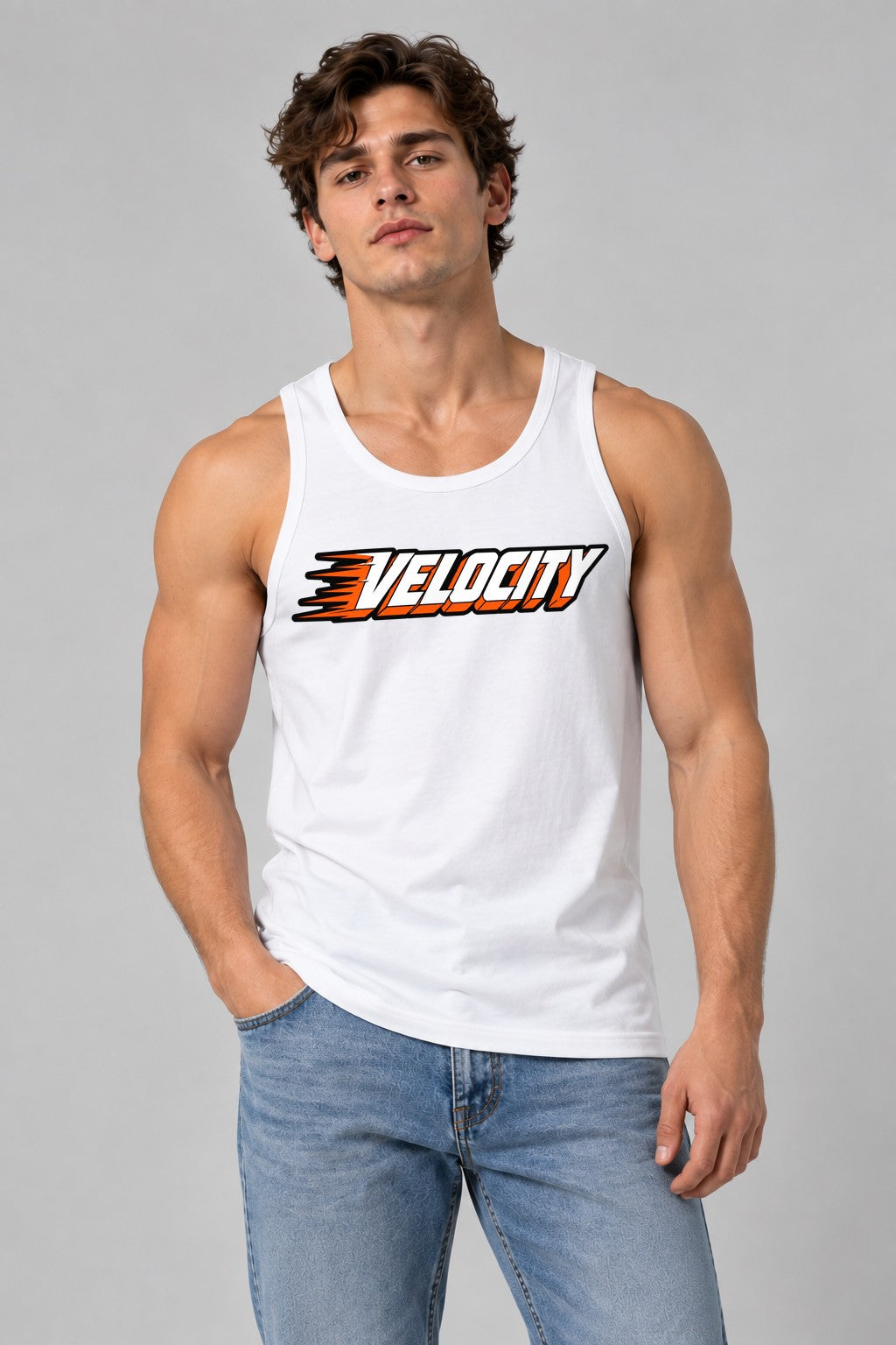 Velocity Speed Motion - White