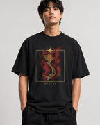 Vietnam Golden Map - Black