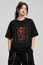 Vietnam Golden Map - Black