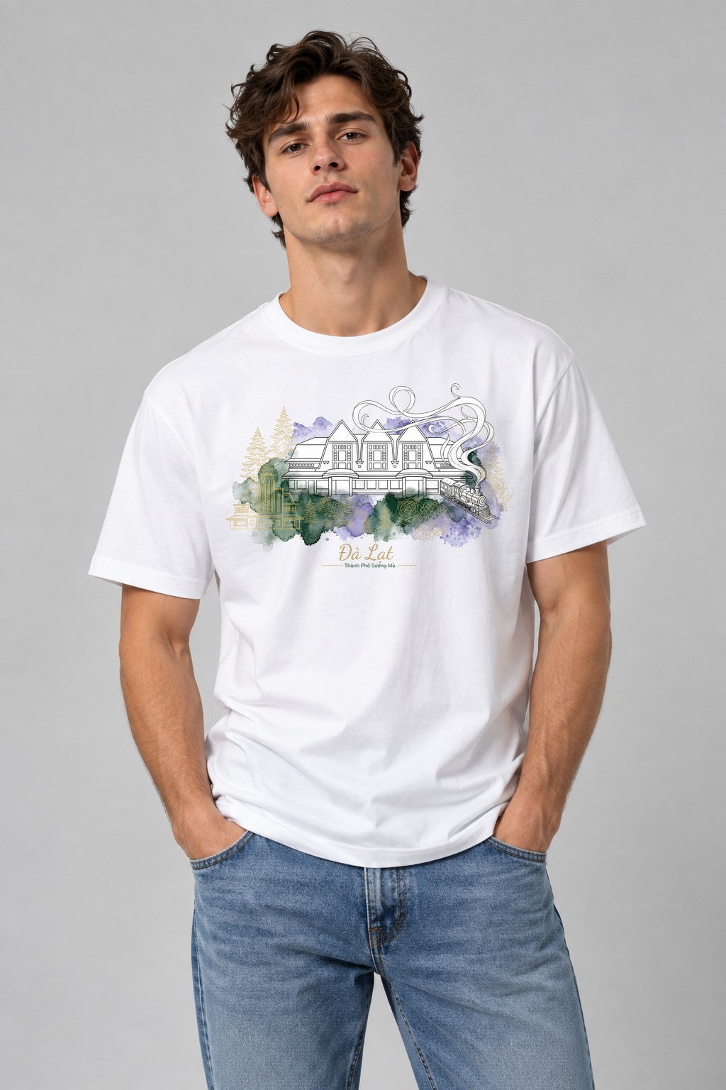 Vintage Da Lat - White